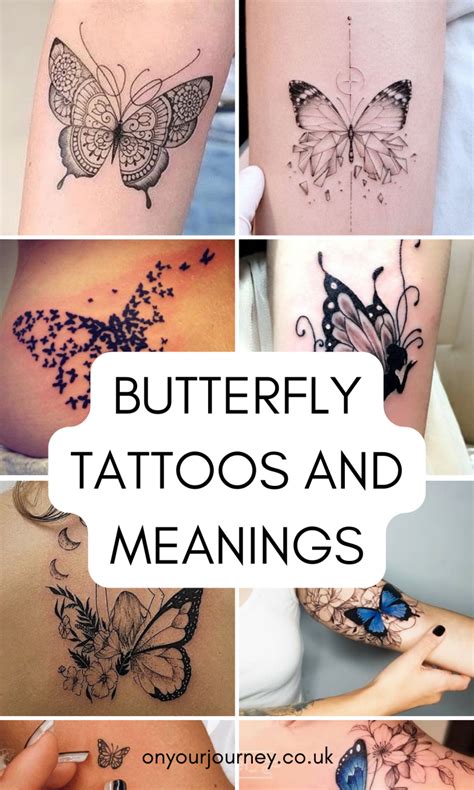 butterfly tatto|50+ Butterfly Tattoos with Meanings